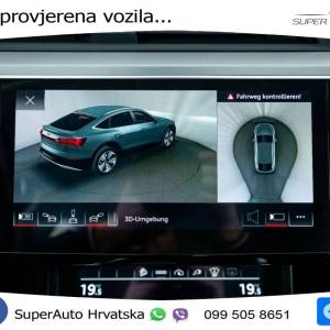 Audi e-tron SB 55 quattro 408 KS, ZRAČNI+ACC+360+GR SJED+HEAD+VIRT+NAVI