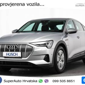 Audi e-tron SB 55 quattro 408 KS, ZRAČNI+ACC+360+GR SJED+HEAD+VIRT+NAVI