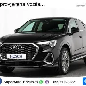 Audi Q3 35 TDI SB quattro S tronic S line 150 KS, TEM+PANO+GR SJED+PDC+KUKA+VIRT