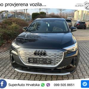 Audi Q4 e-tron 45 S line 286 KS, ACC+LED+KAM+GR SJED+VIRT+AIST