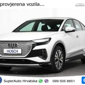 Audi Q4 e-tron SB 40 Advanced 204 KS, ACC+KAM+GR SJED+VIRT+NAVI