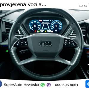 Audi Q4 e-tron SB 40 S line 204 KS, ACC+KAM+GR SJED+PANO+HEAD+ASIST