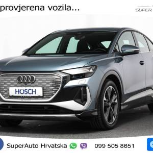 Audi Q4 e-tron SB 40 S line 204 KS, ACC+KAM+GR SJED+PANO+HEAD+VIRT