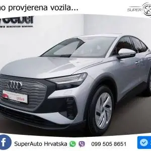 Audi Q4 Sportback e-tron 40 204 KS, ACC+LED+KAM+GR SJED+HEAD+VIRT