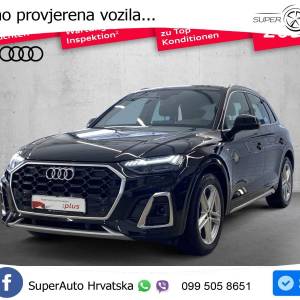 Audi Q5 35 TDI S tronic S line 163 KS, KAM+KEY+GR SJED+VIRT+LED