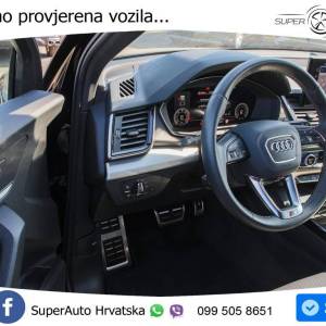 Audi Q5 40 TDI quattro Aut. S Line 204 KS, PANO+ZRAČ+360+GR SJED+KEY+VIRT+LANE