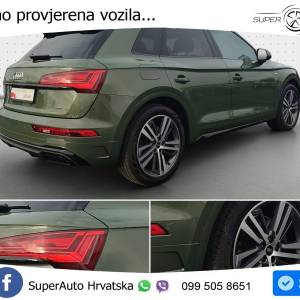 Audi Q5 40 TDI quattro Aut. S line 204 KS, ZRAČ+ACC+KAM+GR SJED+KEY+VIRT+LANE