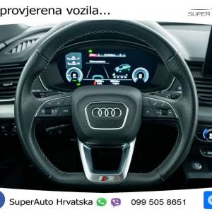 Audi Q5 50 TFSIe quattro S tronic 2x S line 299 KS, KAM+VIRT+NAVI