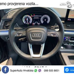 Audi Q5 50 TFSIe S tronic S line 299 KS, PANO+360+KEY+GR SJED+VIRT+LANE