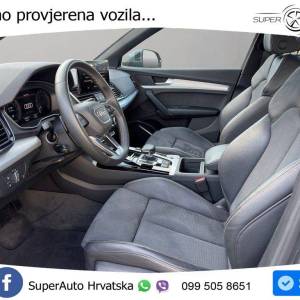 Audi Q5 55 TFSIe quattro S tronic S line 367 KS, ACC+360+KEY+GR SJED+VIRT+LANE