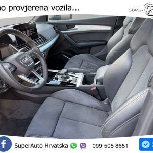 Audi Q5 55 TFSIe quattro S tronic S line 367 KS, ACC+360+KEY+GR SJED+VIRT+LANE