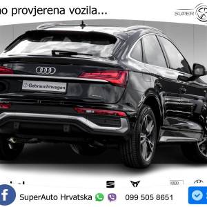 Audi Q5 SB 50 TFSIe quattro S tronic S line 299 KS, PANO+KAM+GR SJED+LED+VIRT