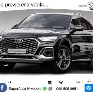 Audi Q5 SB 50 TFSIe quattro S tronic S line 299 KS, PANO+KAM+GR SJED+LED+VIRT