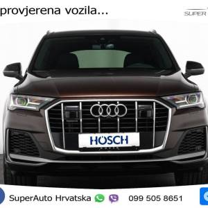 Audi Q7 55 TFSIe quattro tiptronic 2xS line 381 KS, LED+ACC+GR SJED+KAM+VIRT+PDC