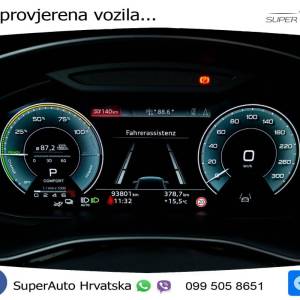 Audi Q7 55 TFSIe quattro tiptronic 2xS line 381 KS, LED+ACC+GR SJED+KAM+VIRT+PDC