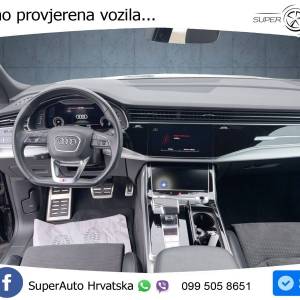 Audi Q8 45 TDI quattro Aut. S line 231 KS, ZRAČ+KAM+KEY+GR SJED+VIRT+LANE