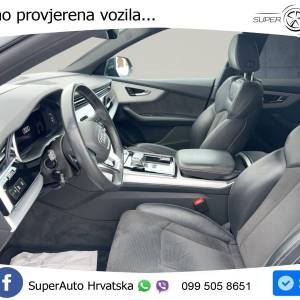 Audi Q8 45 TDI quattro Aut. S line 231 KS, ZRAČ+KAM+KEY+GR SJED+VIRT+LANE
