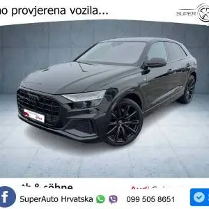 Audi Q8 45 TDI quattro Aut. S line 231 KS, ZRAČ+KAM+KEY+GR SJED+VIRT+LANE