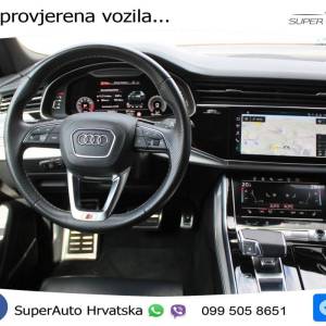 Audi Q8 55 TFSI quattro Aut. S line 340 KS, ZRAČ+360+ACC+GR SJED+VIRT+LANE