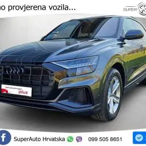 Audi Q8 55 TFSIe quattro tiptronic S line 381 KS, ZRAČ+KAM+KEY+GR SJED+VIRT+LANE