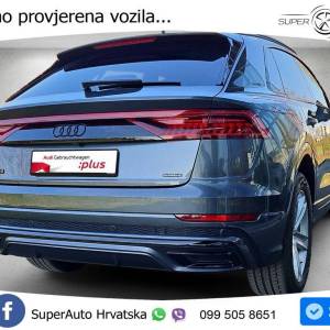 Audi Q8 55 TFSIe quattro tiptronic S line 381 KS, ZRAČ+KAM+KEY+GR SJED+VIRT+LANE