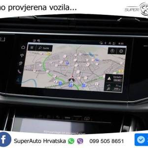 Audi Q8 60 TFSIe quattro Aut. S line 489 KS, ZRAČNI+ACC+360+GR SJED+HEAD+PANO
