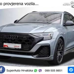 Audi Q8 60 TFSIe quattro Aut. S line 489 KS, ZRAČNI+ACC+360+GR SJED+HEAD+PANO