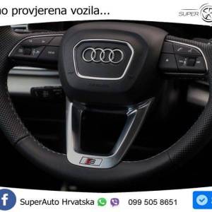 Audi Q8 60 TFSIe quattro Aut. S line 489 KS, ZRAČNI+ACC+360+GR SJED+HEAD+PANO