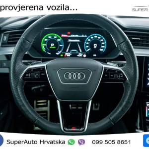 Audi Q8 e-tron 55 114 kWh quattro 2xS line  408 KS, ZRAČNI+ACC+4xGR_SJED+HEAD