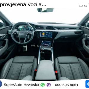 Audi Q8 e-tron 55 114 kWh quattro 2xS line  408 KS, ZRAČNI+ACC+4xGR_SJED+HEAD