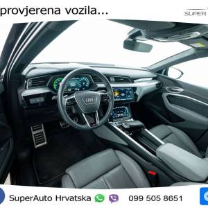Audi Q8 e-tron 55 114 kWh quattro 2xS line  408 KS, ZRAČNI+ACC+4xGR_SJED+HEAD