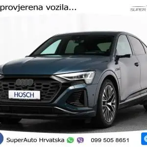 Audi Q8 e-tron 55 SB quattro 2x S line 408 KS, ZRAČNI+ACC+360+GR SJED+PANO+HEAD
