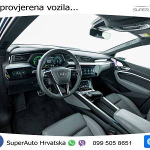 Audi Q8 e-tron 55 SB quattro 2x S line 408 KS, ZRAČNI+ACC+360+GR SJED+PANO+HEAD