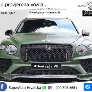Bentley Bentayga 4.0 V8 AWD Aut. S 551 KS, ZRAČNI+ACC+360+4xGR SJED+PANO+HEAD