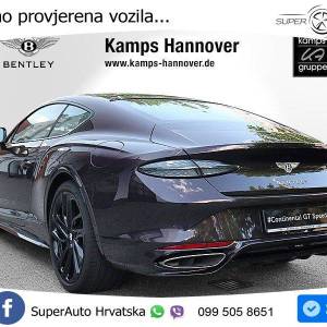 Bentley Continental GT IV 4.0 V8 TFSi Ultra AWD DCT Speed 782 KS, ZRAČNI+ACC+360