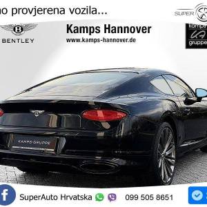 Bentley Continental GT Speed 6.0 TSI W12 AWD DCT Bespoke 659 KS, ZRAČNI+ACC+360