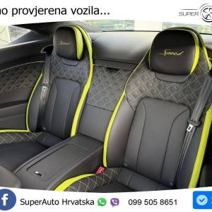 Bentley Continental GT Speed 6.0 TSI W12 AWD DCT Bespoke 659 KS, ZRAČNI+ACC+360