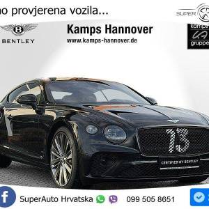 Bentley Continental GT Speed 6.0 TSI W12 AWD DCT Bespoke 659 KS, ZRAČNI+ACC+360