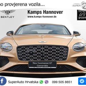Bentley Continental GTC IV 4.0 V8 TFSi Ultra AWD DCT Mulliner 782 KS, ZRAČNI+ACC