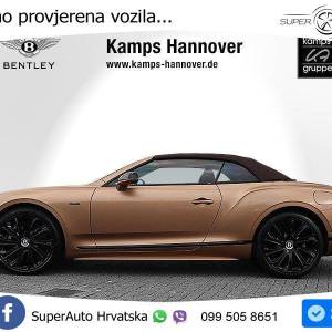 Bentley Continental GTC IV 4.0 V8 TFSi Ultra AWD DCT Mulliner 782 KS, ZRAČNI+ACC
