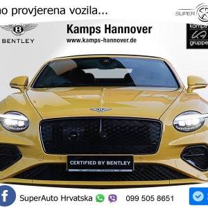 Bentley Continental GTC IV 4.0 V8 TFSi Ultra AWD DCT Speed 782 KS, ZRAČNI+ACC