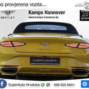Bentley Continental GTC IV 4.0 V8 TFSi Ultra AWD DCT Speed 782 KS, ZRAČNI+ACC