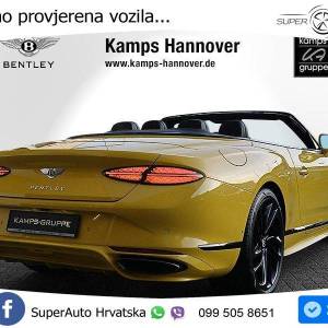 Bentley Continental GTC IV 4.0 V8 TFSi Ultra AWD DCT Speed 782 KS, ZRAČNI+ACC