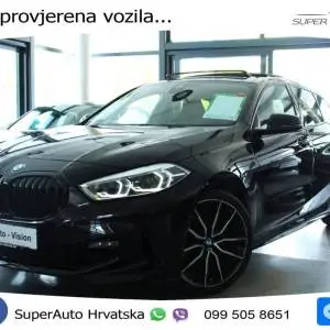 BMW 118i Aut. M Sport 136 KS, PANO+ACC+KAM+GR SJED+KEY+VIRT+LANE
