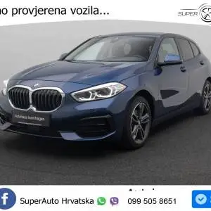 BMW 118i Aut. Sport Line 136 KS, PANO+KAM+GR SJED+VIRT+LANE