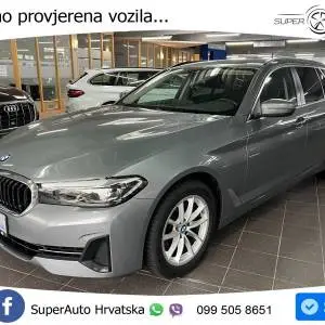 BMW 520d Touring xDrive Aut. 190 KS, ZRAČNI+KAM+LED+GR SJED+VIRT+NAVI+ASIST