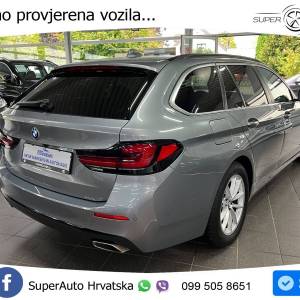 BMW 520d Touring xDrive Aut. 190 KS, ZRAČNI+KAM+LED+GR SJED+VIRT+NAVI+ASIST