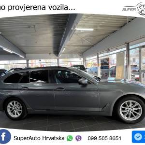 BMW 520d Touring xDrive Aut. 190 KS, ZRAČNI+KAM+LED+GR SJED+VIRT+NAVI+ASIST