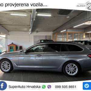 BMW 520d Touring xDrive Aut. 190 KS, ZRAČNI+KAM+LED+GR SJED+VIRT+NAVI+ASIST