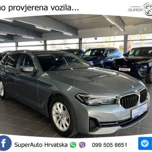 BMW 520d Touring xDrive Aut. 190 KS, ZRAČNI+KAM+LED+GR SJED+VIRT+NAVI+ASIST